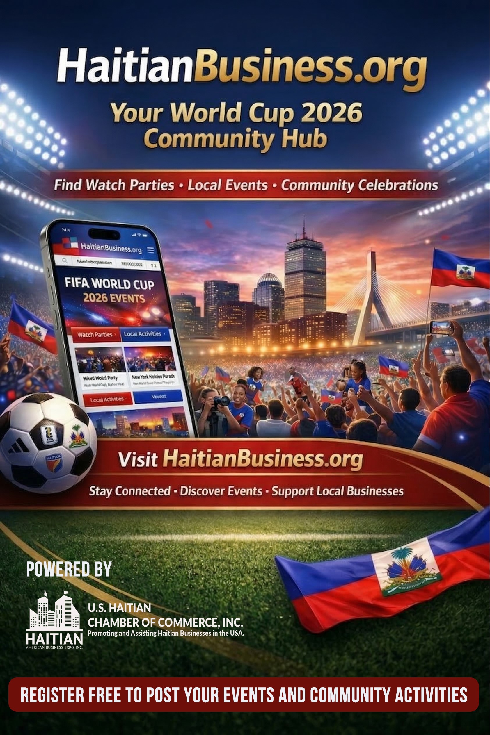 U.S. Haitian Chamber of Commerce Announces HaitianBusiness.org as Community Hub for the 2026 FIFA World Cup
