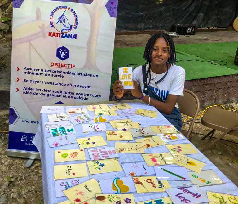 Katizana art workshops bring hope to inmates amid Haiti’s increasing prison challenges