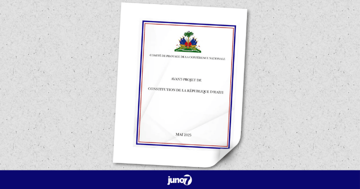 « L’avant-projet de Constitution : une ébauche, un scandale en plus »