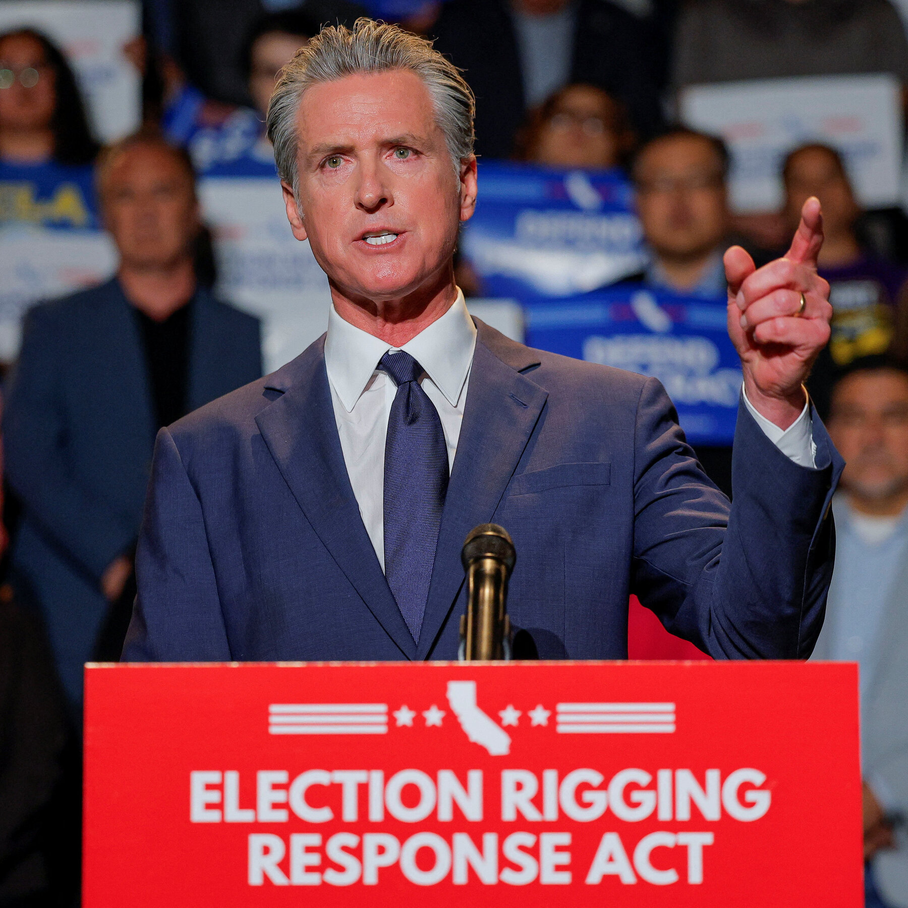 Newsom Kicks Off California Redistricting Campaign and Calls for Special Election