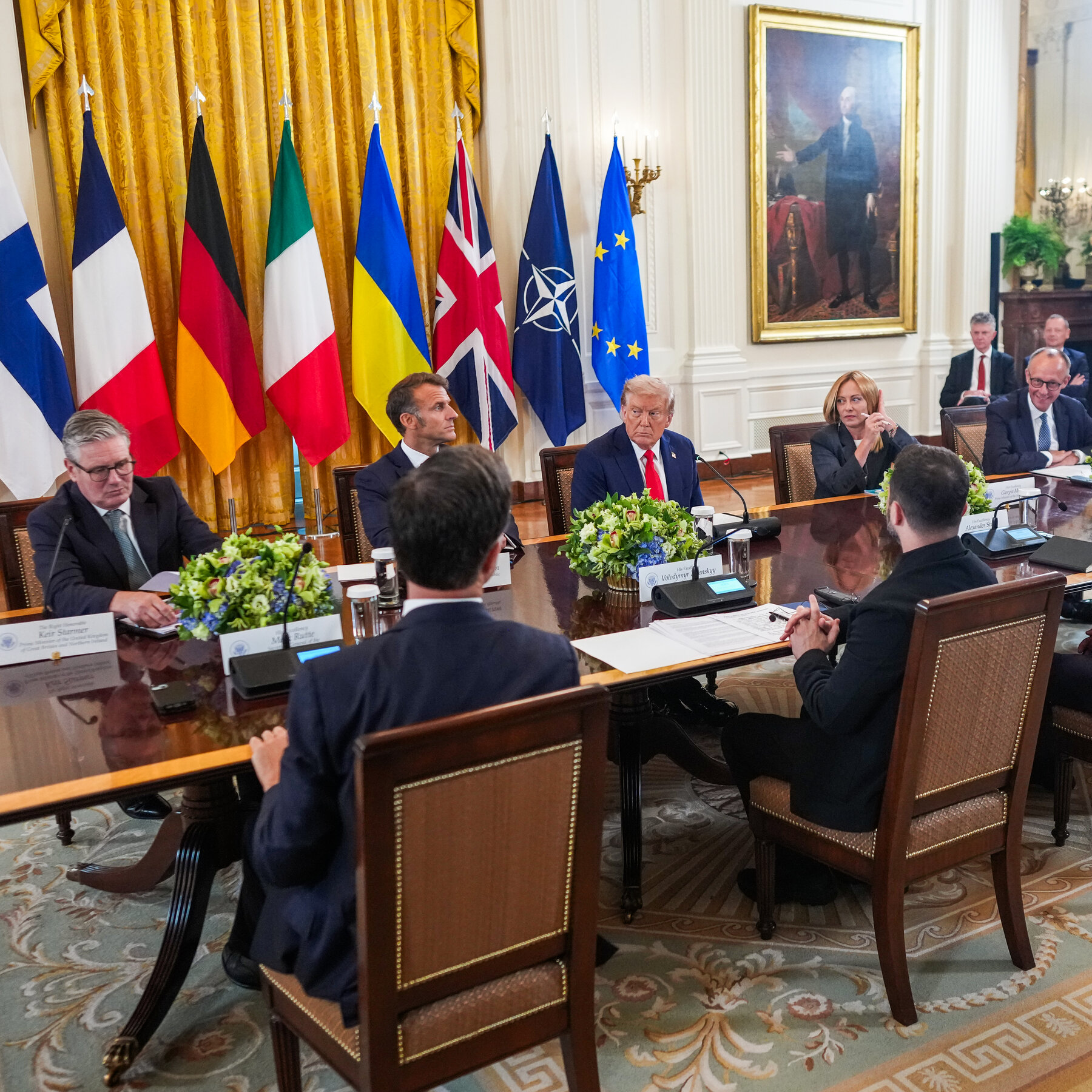 At White House Summit, a Master Class of Diplomacy. In Courting Trump.