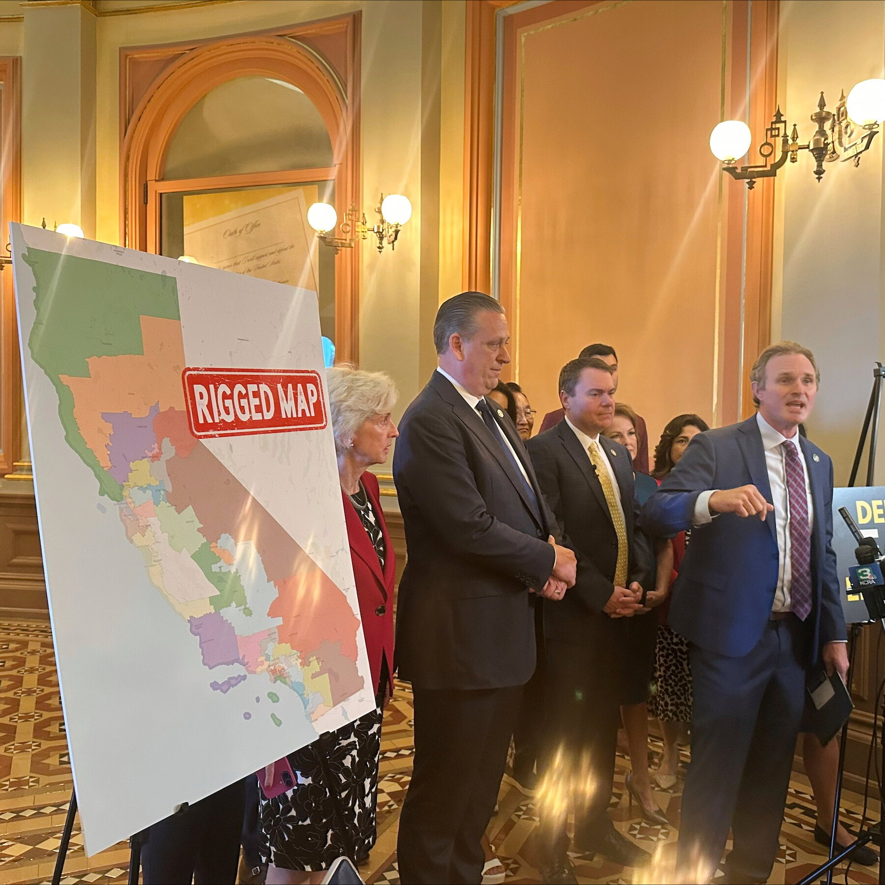 California Republicans File Suit Seeking to Block Newsom Redistricting Plan