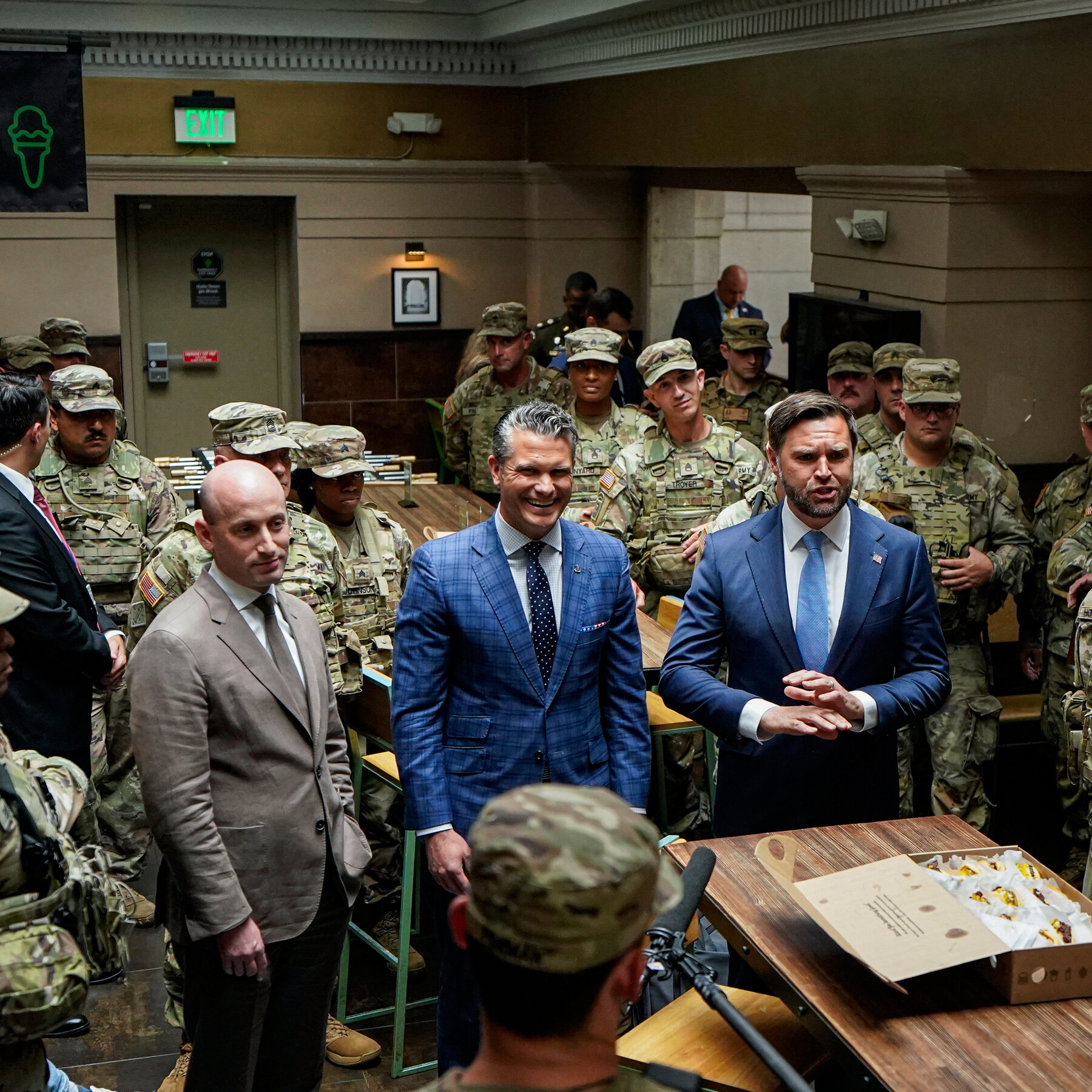 Stephen Miller Pledges Even More ‘Resources’ for D.C. Crackdown