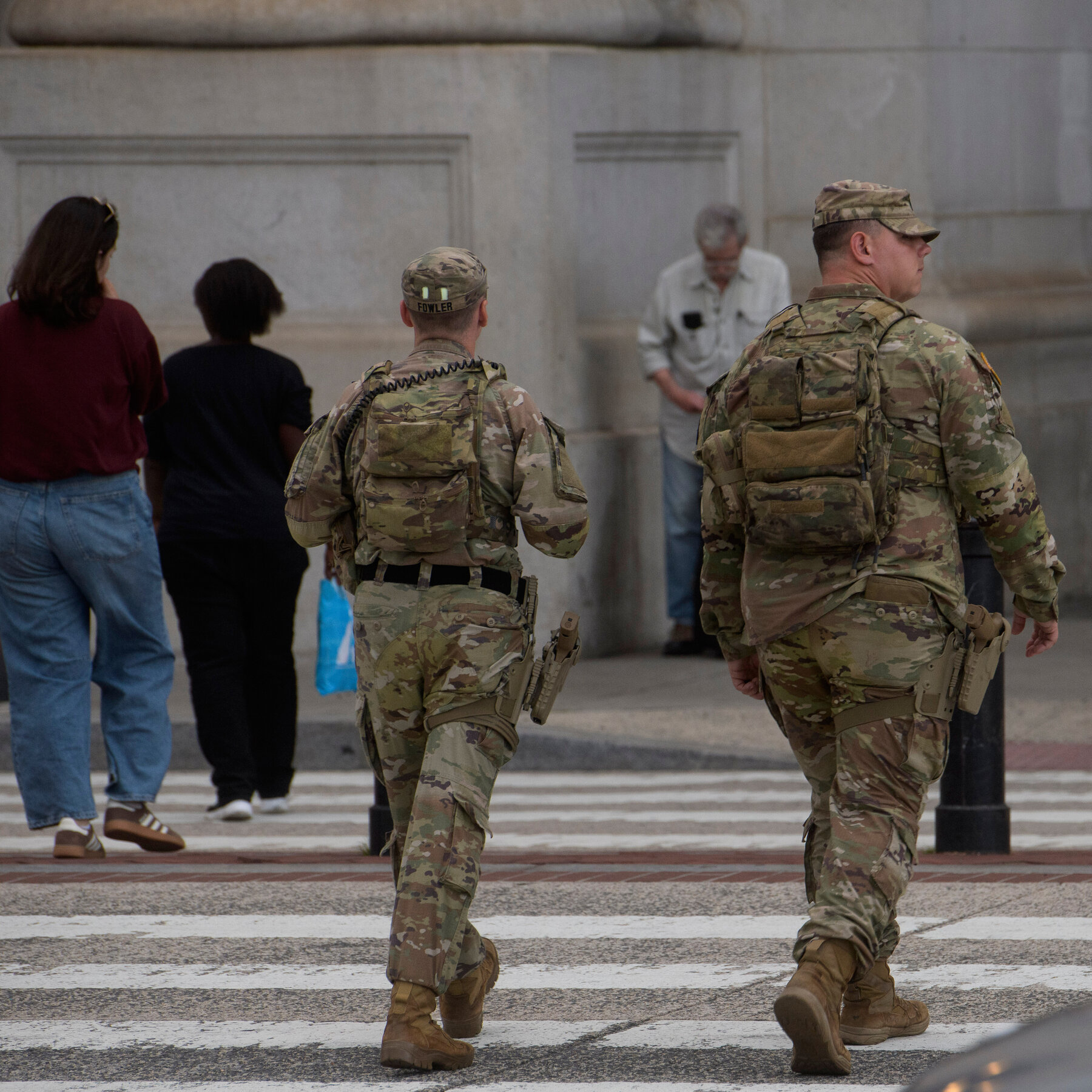 National Guard Patrols Begin to Carry Weapons in D.C.