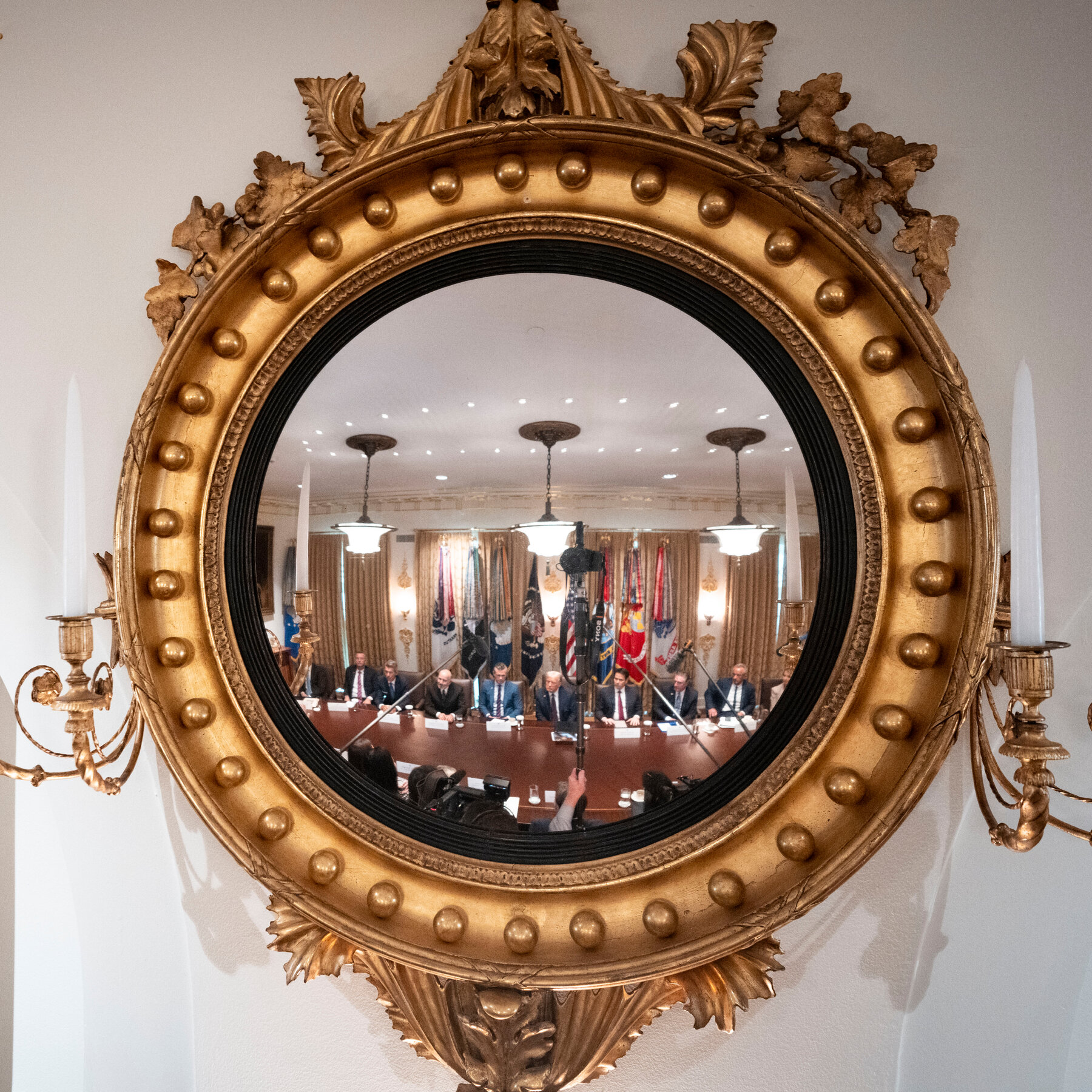 Trump Plays Reality Television Host at Cabinet Meeting That Lasts Hours