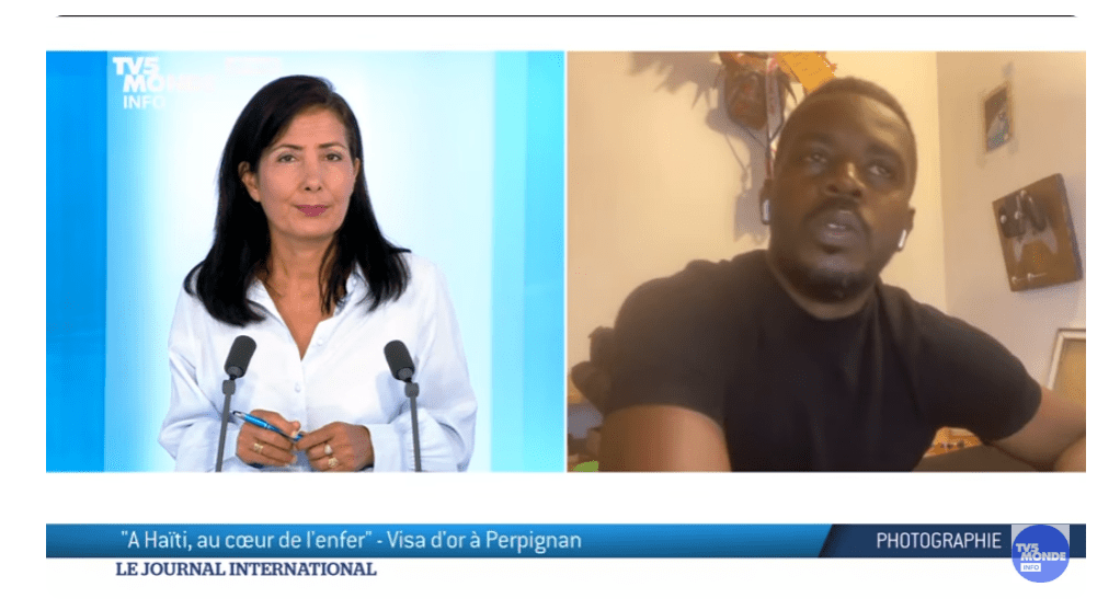 Le documentaire haïtien “Haïti, au cœur de l’enfer” primé au festival “Visa pour l’image” en France
