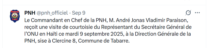 Haïti : pourquoi la Constitution bannit l’appellation “commandant en chef” pour la police ?