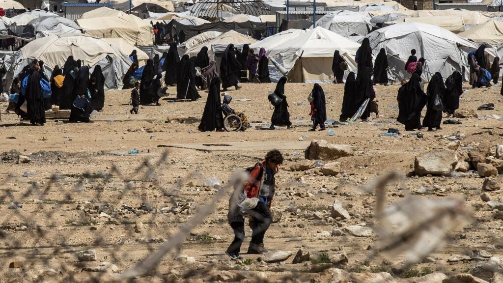 France repatriates group of women and children from Syrian camps