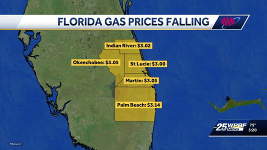 Floride – L’essence repasse sous les 3 dollars le gallon