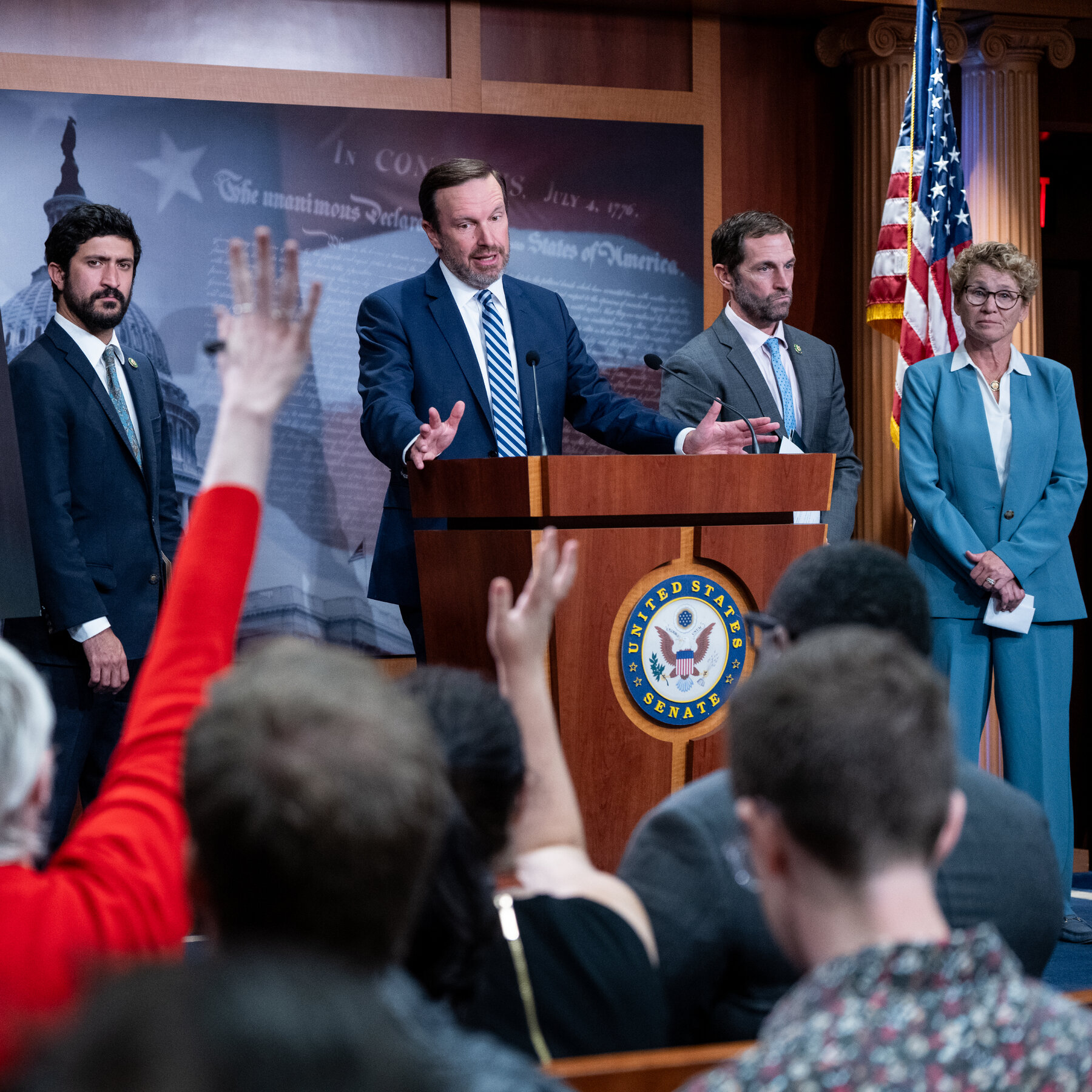 Democrats Pitch Bill to Protect Speech Targeted by Trump