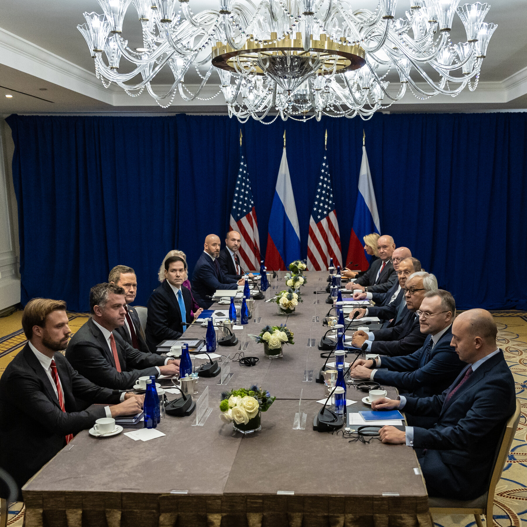 U.S. and Russian Officials Meet at U.N. After Trump’s Unexpected Shift on Ukraine