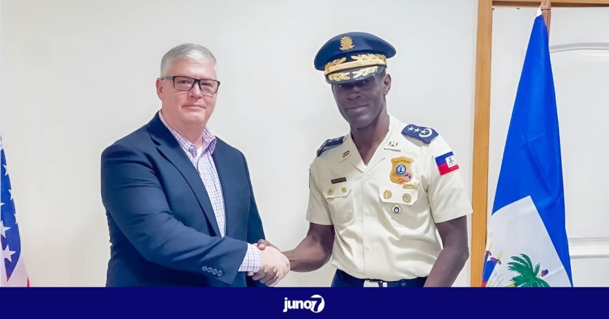Le DG de la PNH rencontre une délégation de l’Ambassade américaine autour du renforcement de la coopération sécuritaire