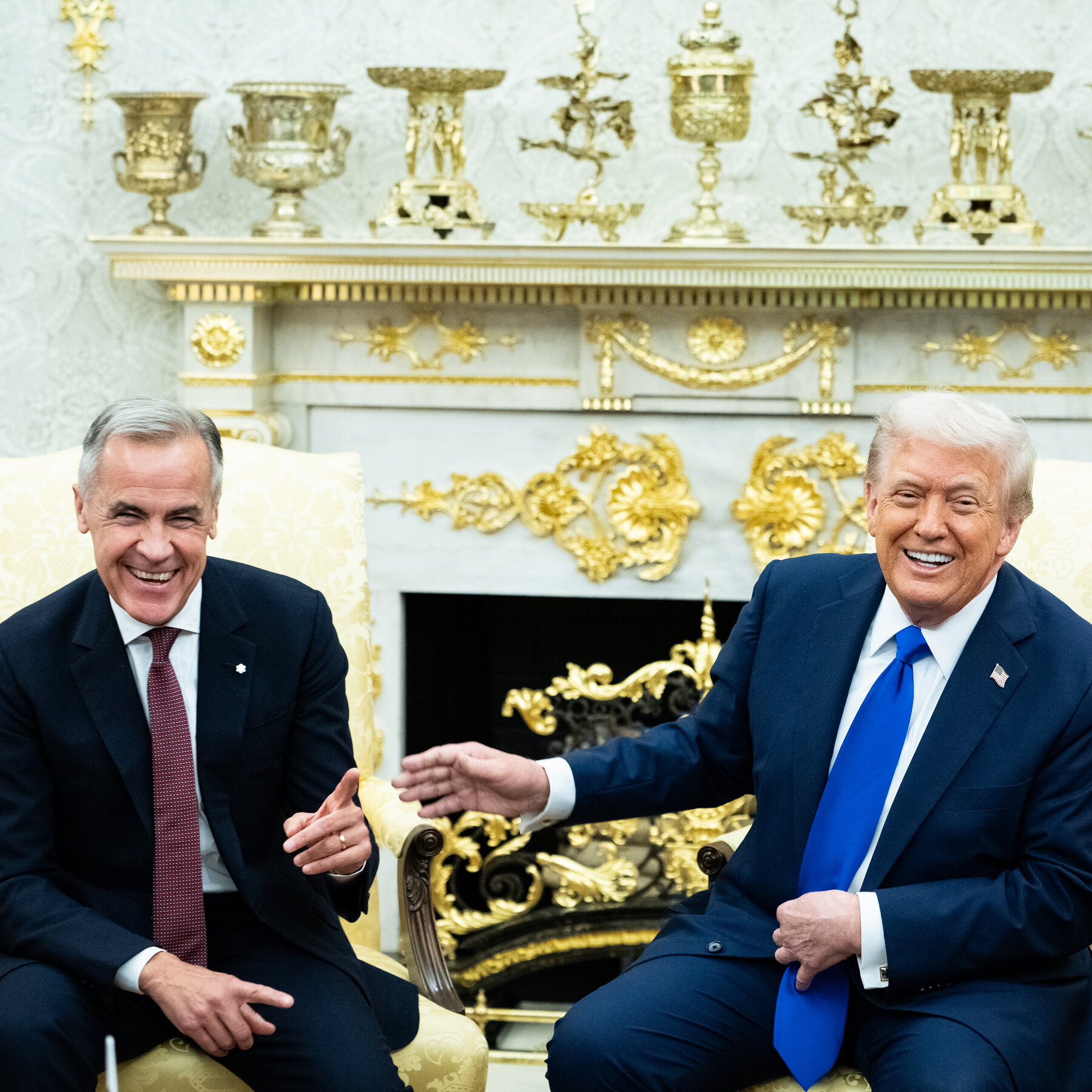 Carney and Trump: A Collision Avoided, Save for a Nasty Comment or Two