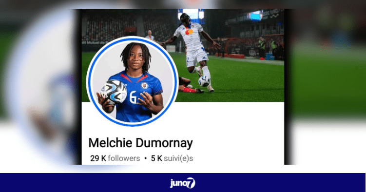 Une fausse page Facebook au nom de Melchie Dumornay trompe des milliers d’internautes