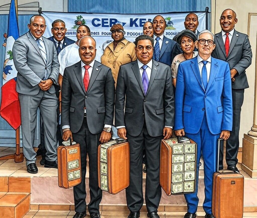 800 000 doublons, zéro crédibilité : la démocratie, selon le gouvernement de doublure d’Haiti