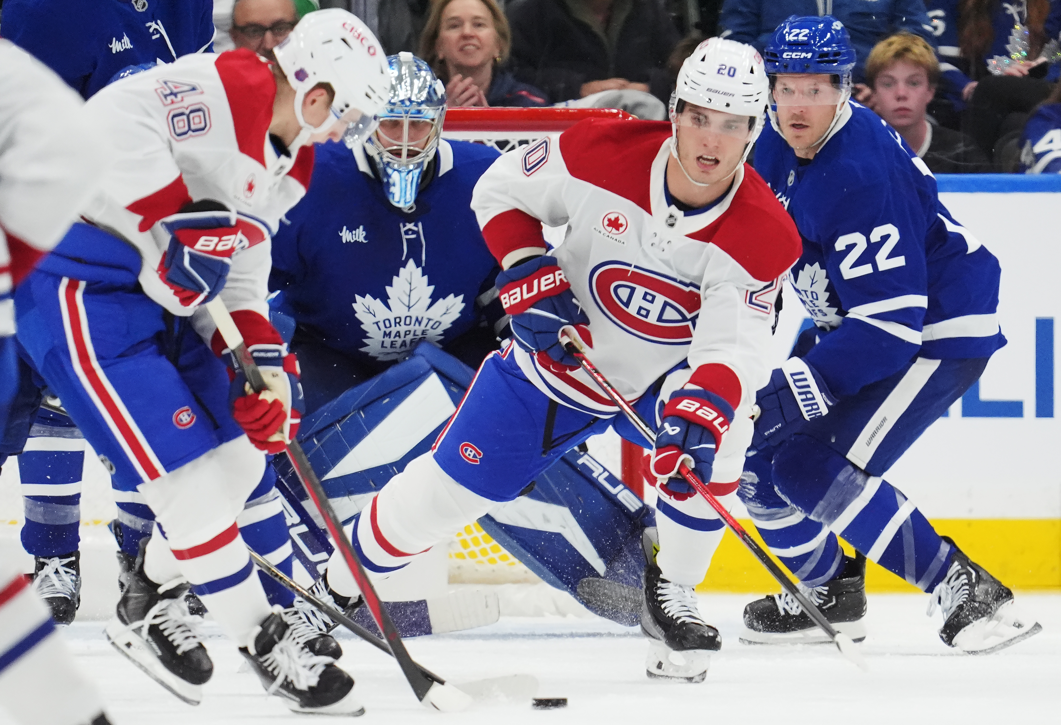 Call of the Wilde: Canadiens’ season gets off to familiar start with 5-2 loss to Toronto