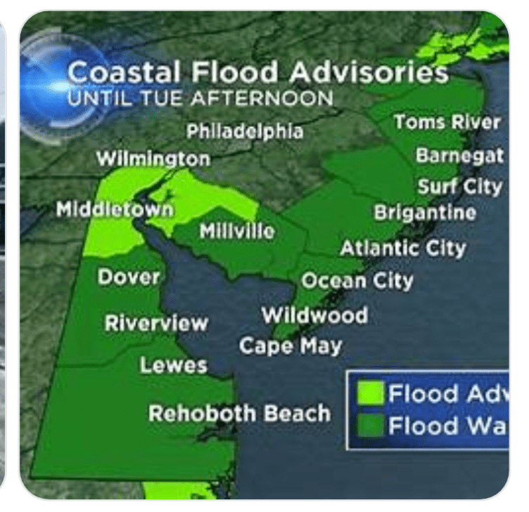 Alerte | Nor’easter – Rafales, marées et fortes pluies : New Jersey se barricade avant la tempête de dimanche