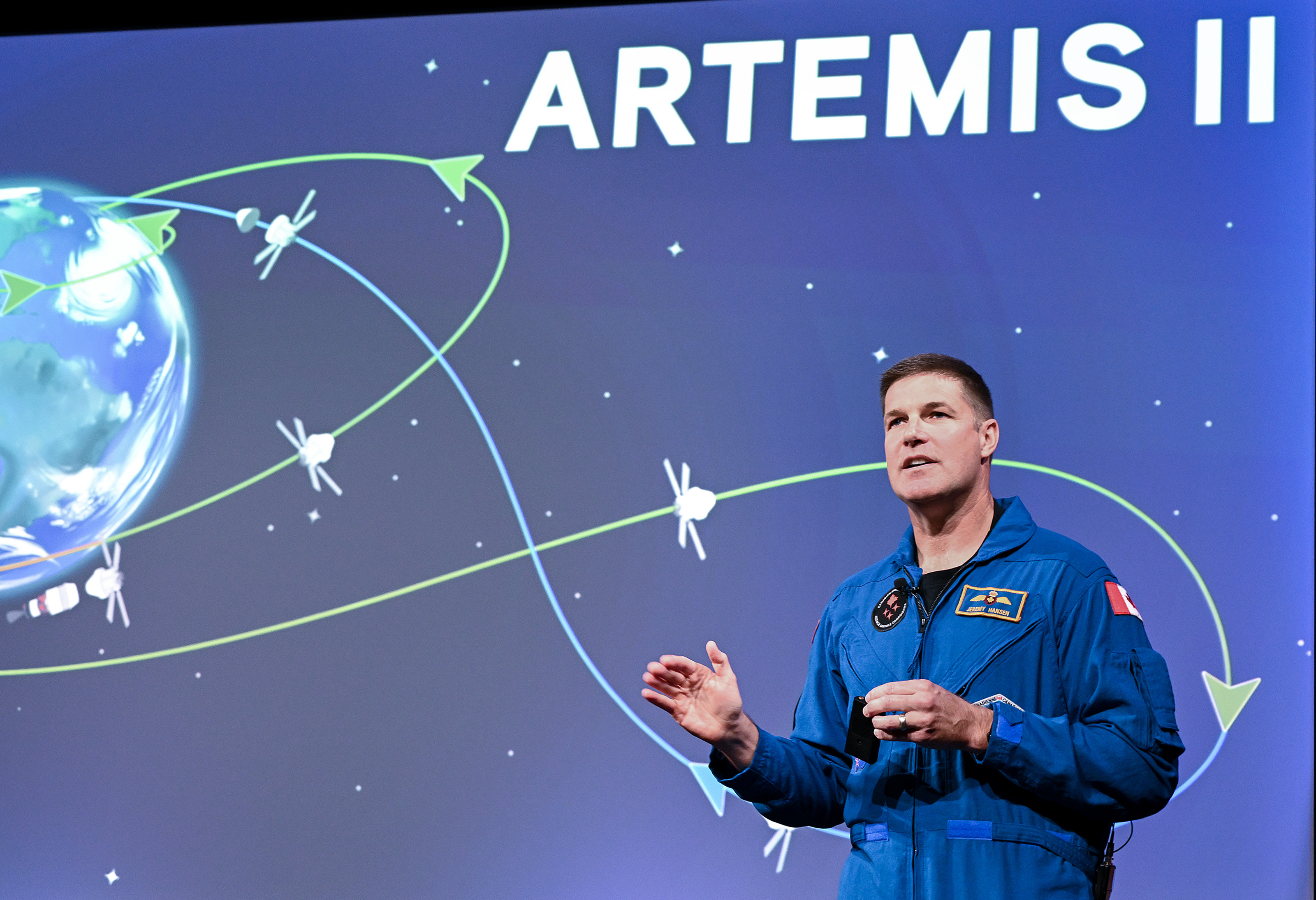 Astronaut Jeremy Hansen fields kids’ queries, 100 days from Artemis 2 launch opening