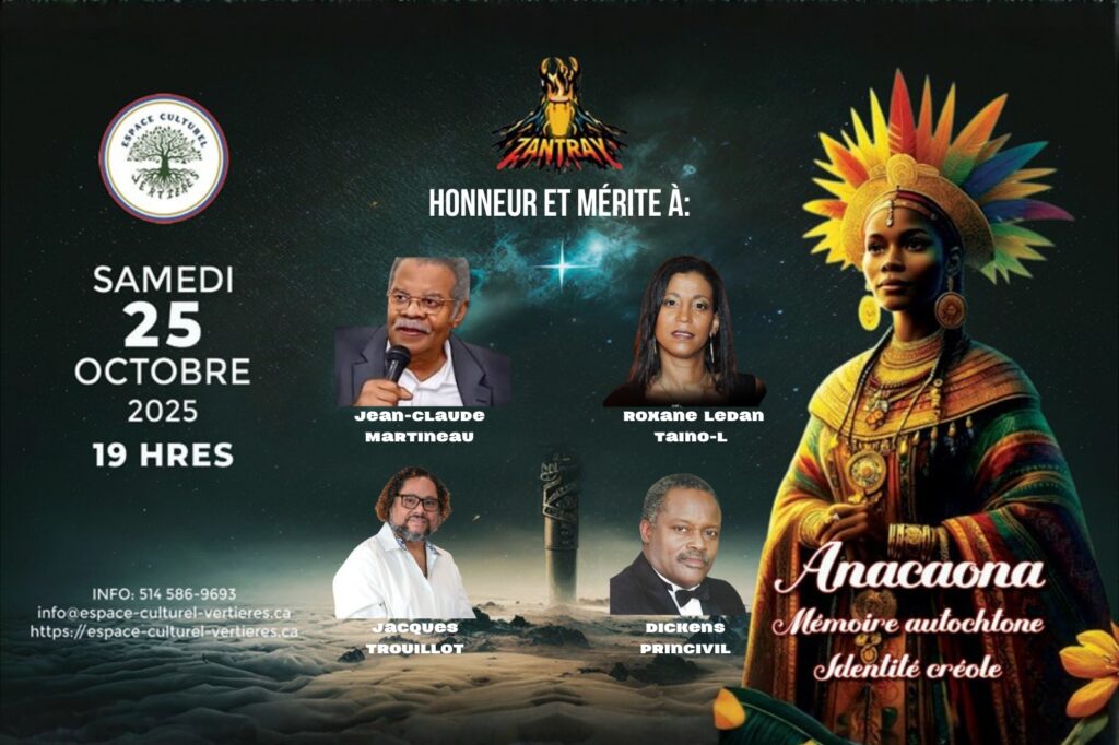 Place des Arts : Espace Culturel Vertières rendra hommage à la reine Anacaona ce samedi à Montréal