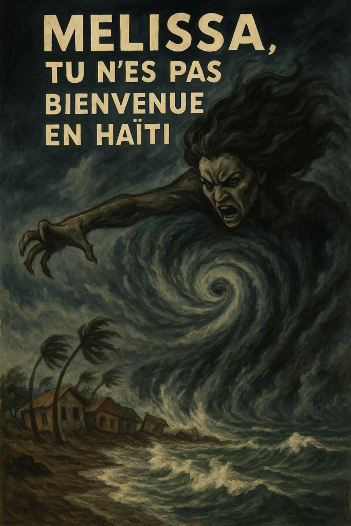 « Melissa », tu n’es pas la bienvenue : Haïti vit déjà dans l’œil du cyclone politique et criminel