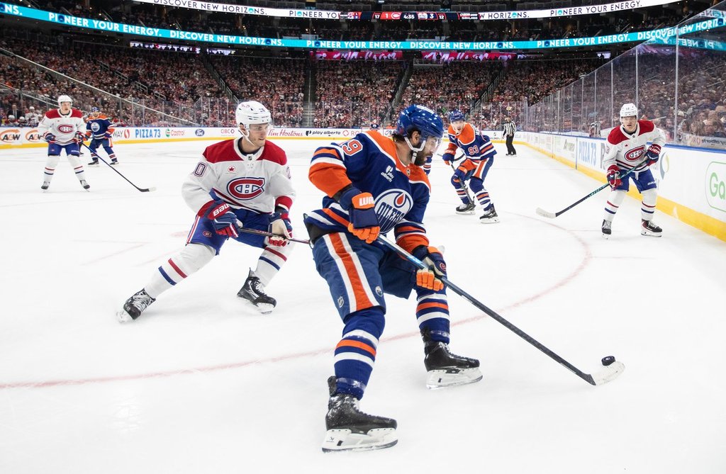 Podkolzin scores late, Oilers down Canadiens 6-5