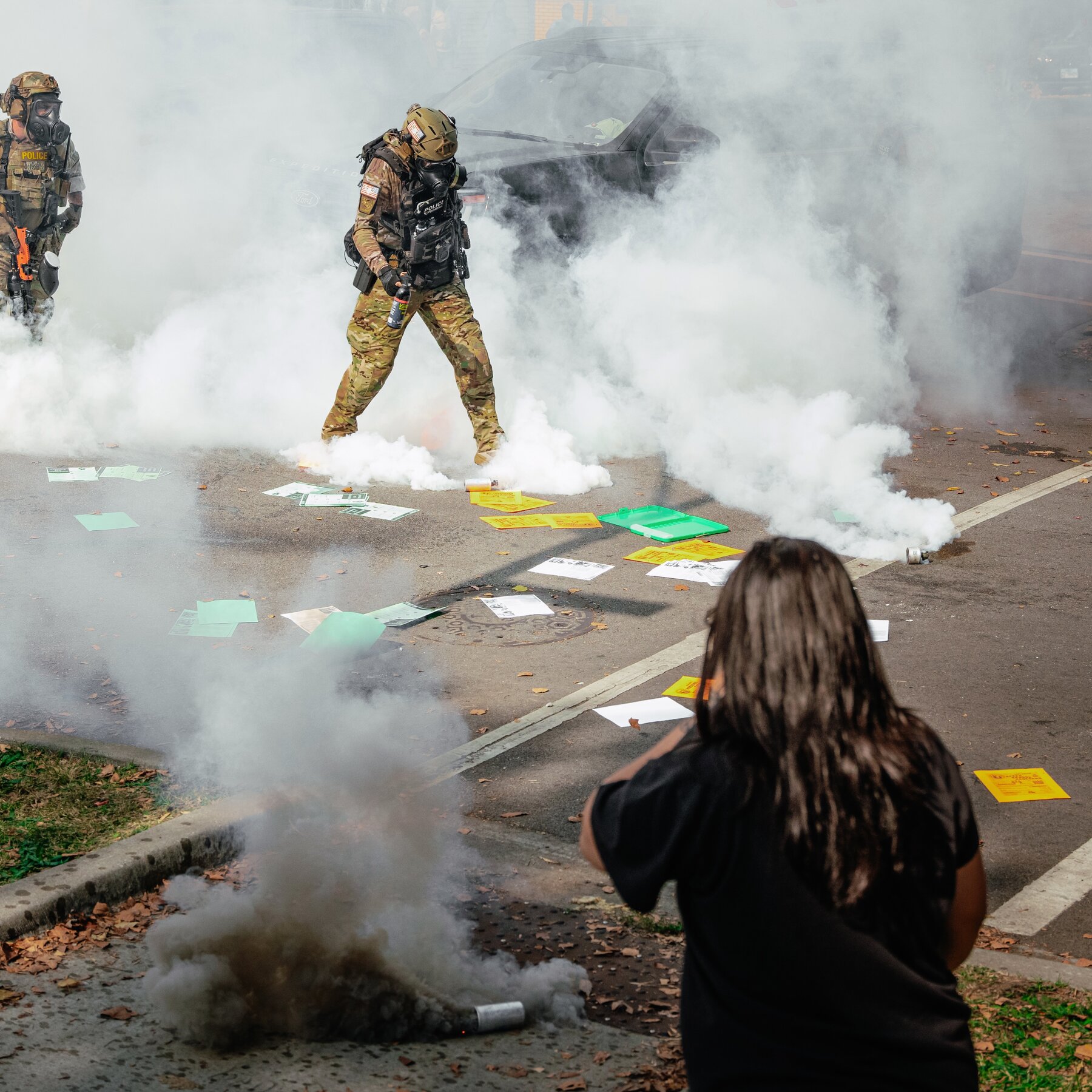 Tear Gas Can Be Dangerous. The Rules on How to Use It Vary.