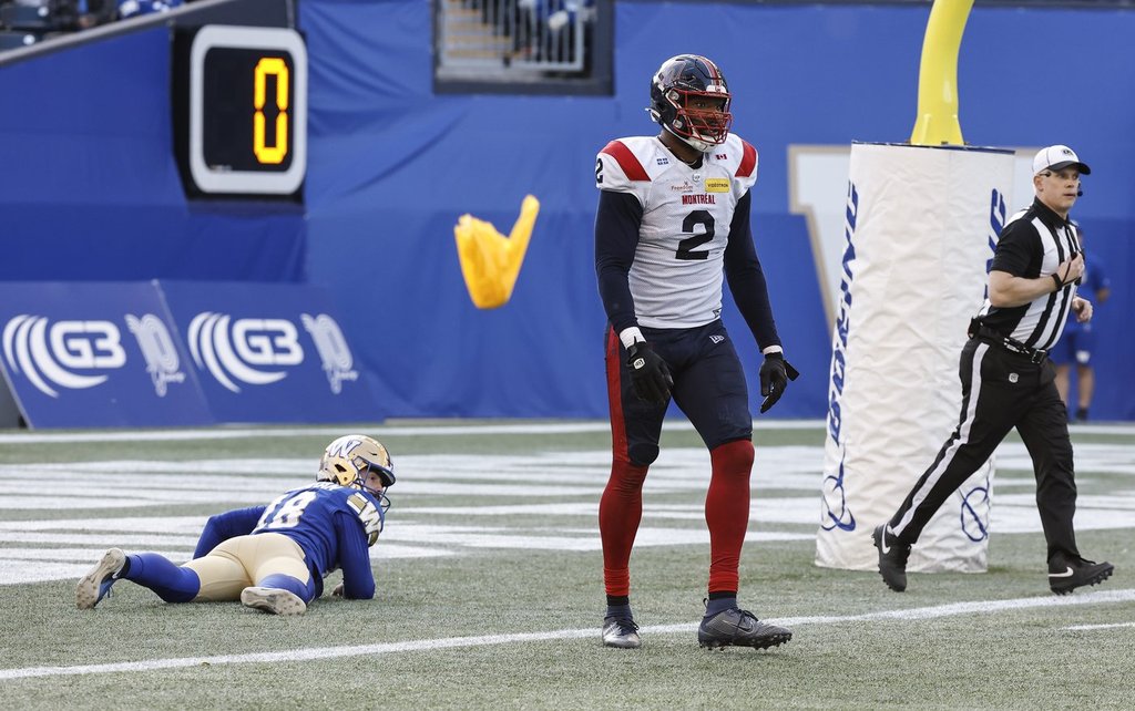CFL suspends Alouettes’ Oakman ‘indefinitely’ for policy breach