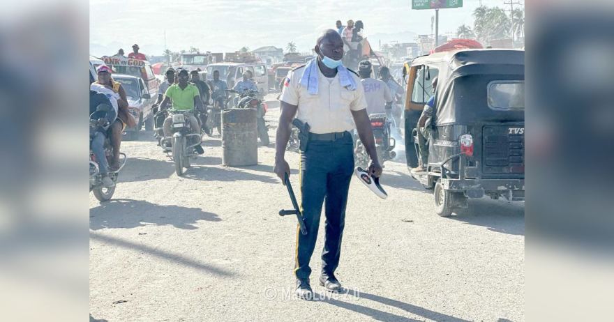 La police du Cap-Haïtien traque les conducteurs de motos circulant à sandales