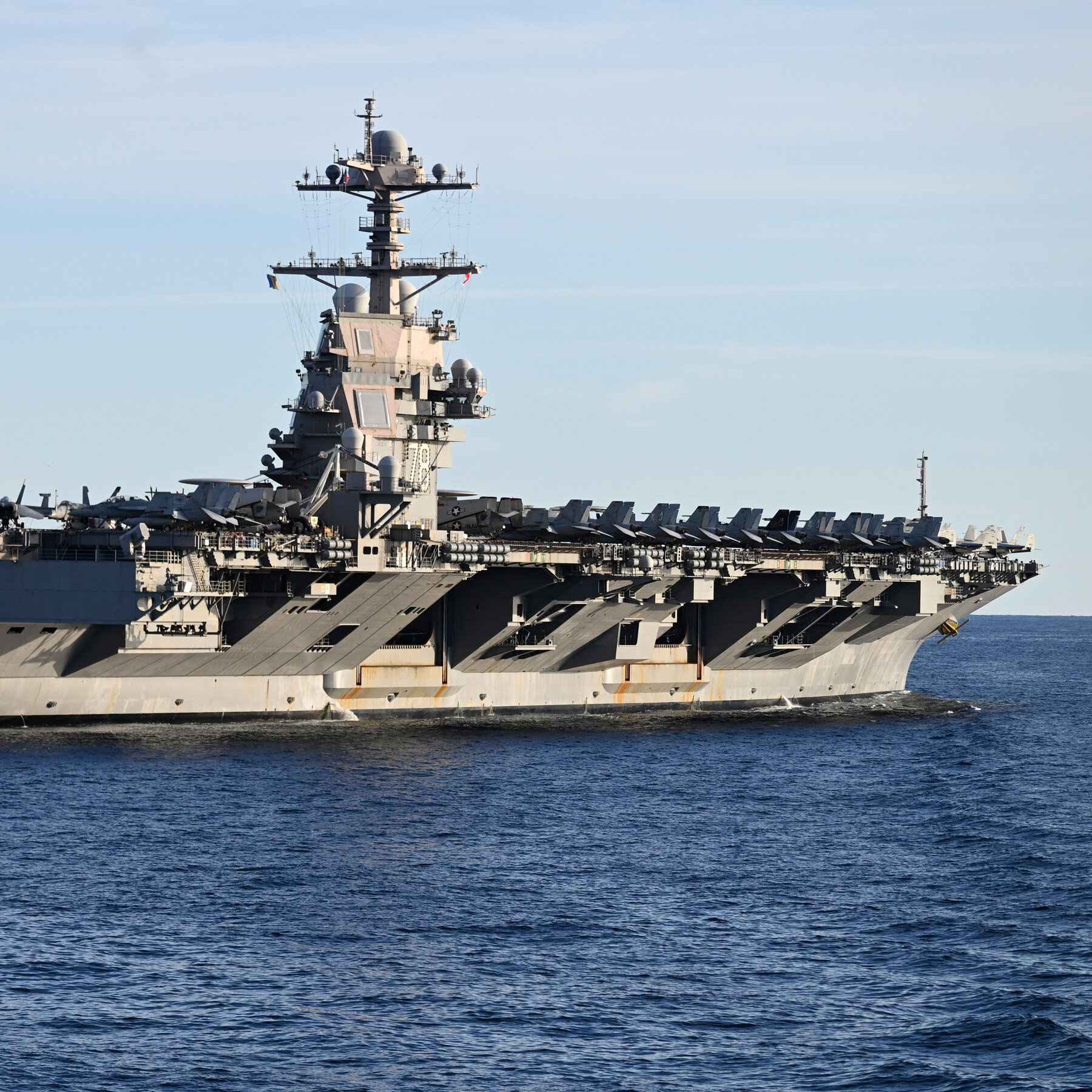 Aircraft Carrier Moves into the Caribbean as U.S. Confronts Venezuela