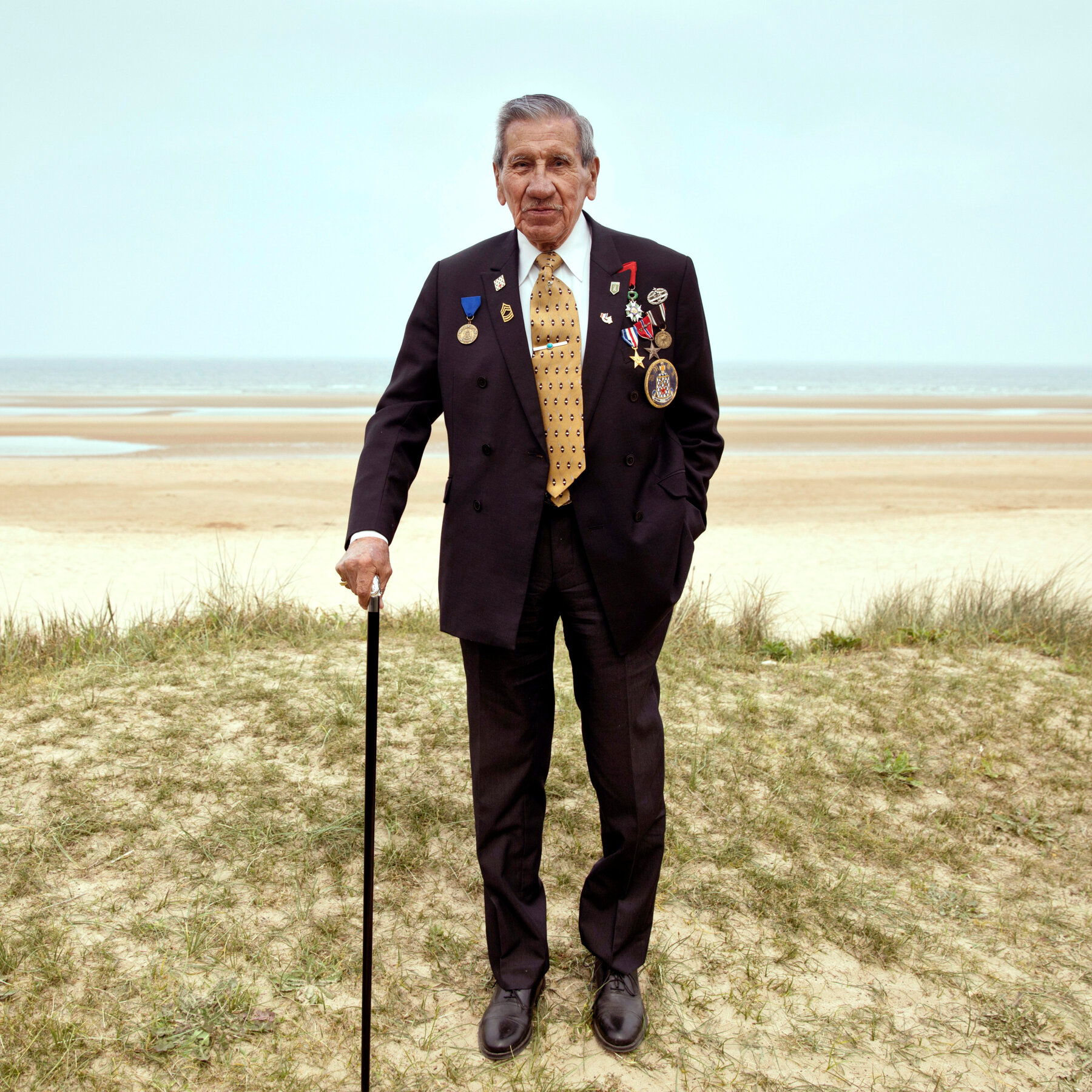 Charles Norman Shay, Tribal Elder and World War II Hero, Dies at 101