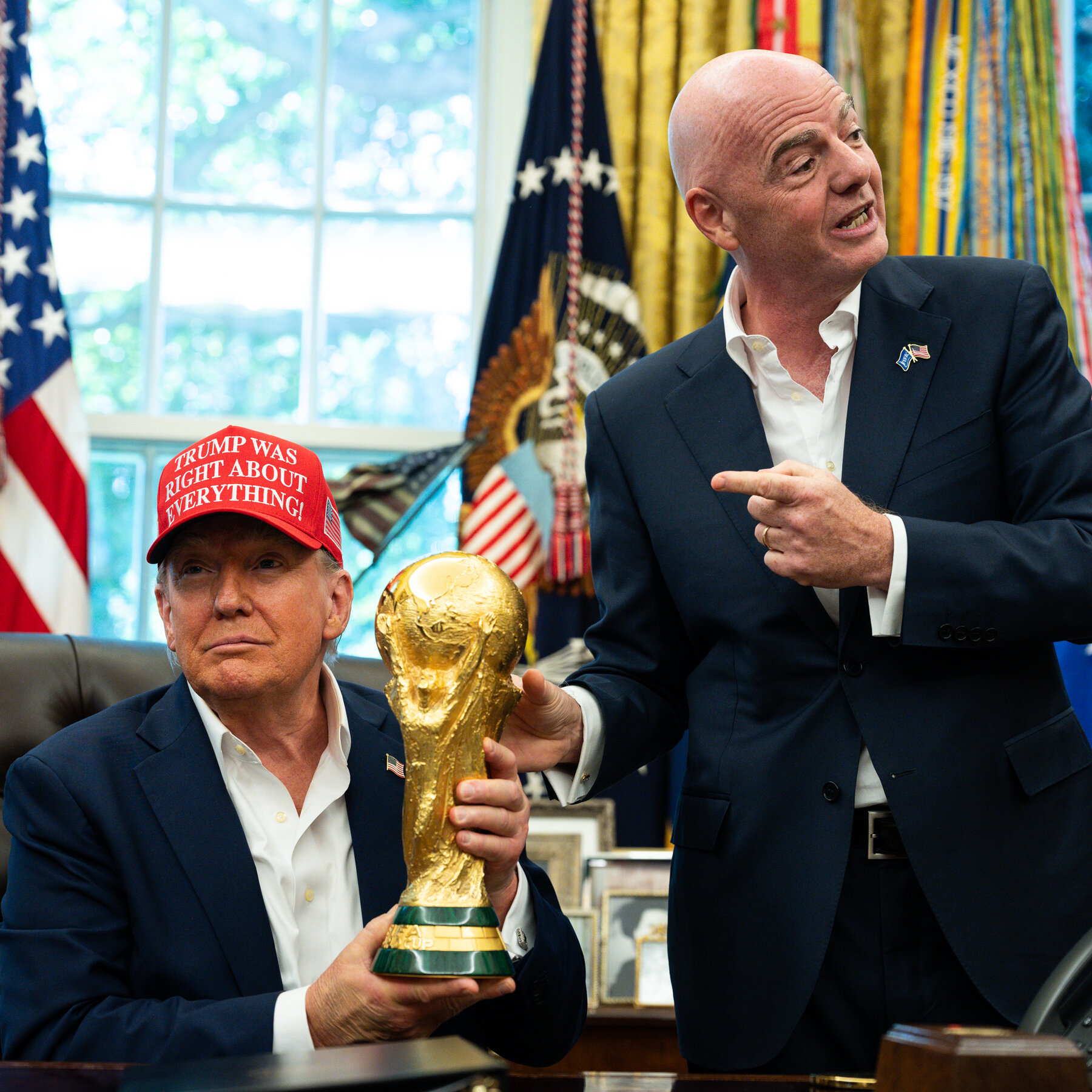 As Trump Covets Nobel Peace Prize, FIFA Cozies Up to Him With Its Own Award
