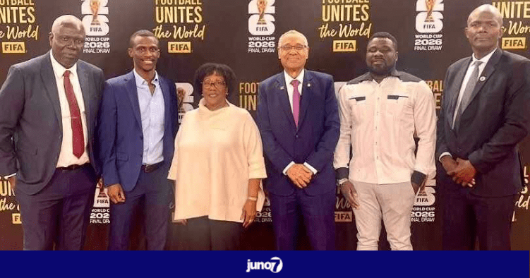 Mondial 2026 : une délégation mêlant dirigeants, techniciens et une légende de 1974 a représenté Haïti au tirage au sort