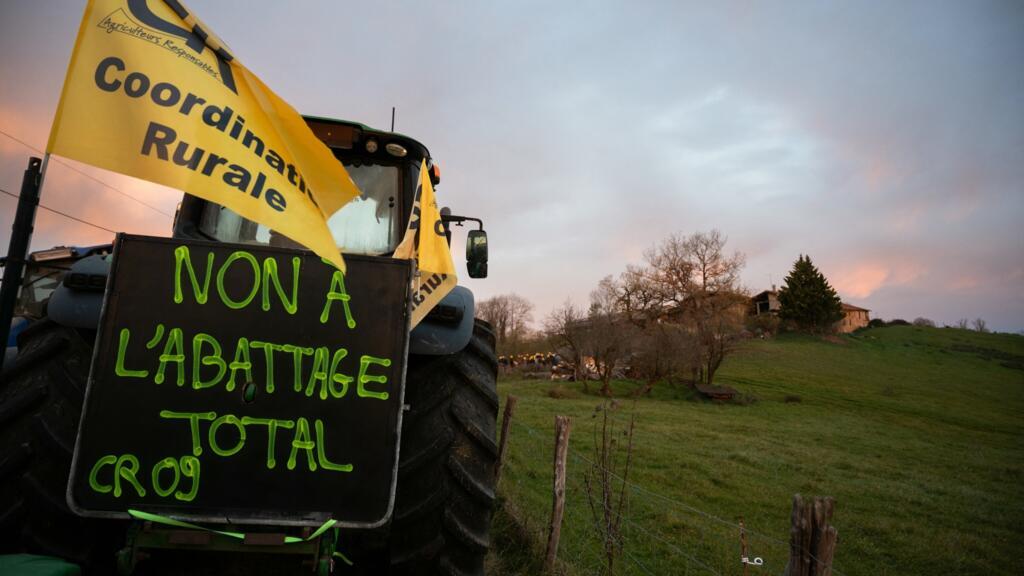 French farmers step up protests over regulations and compulsory cattle culls