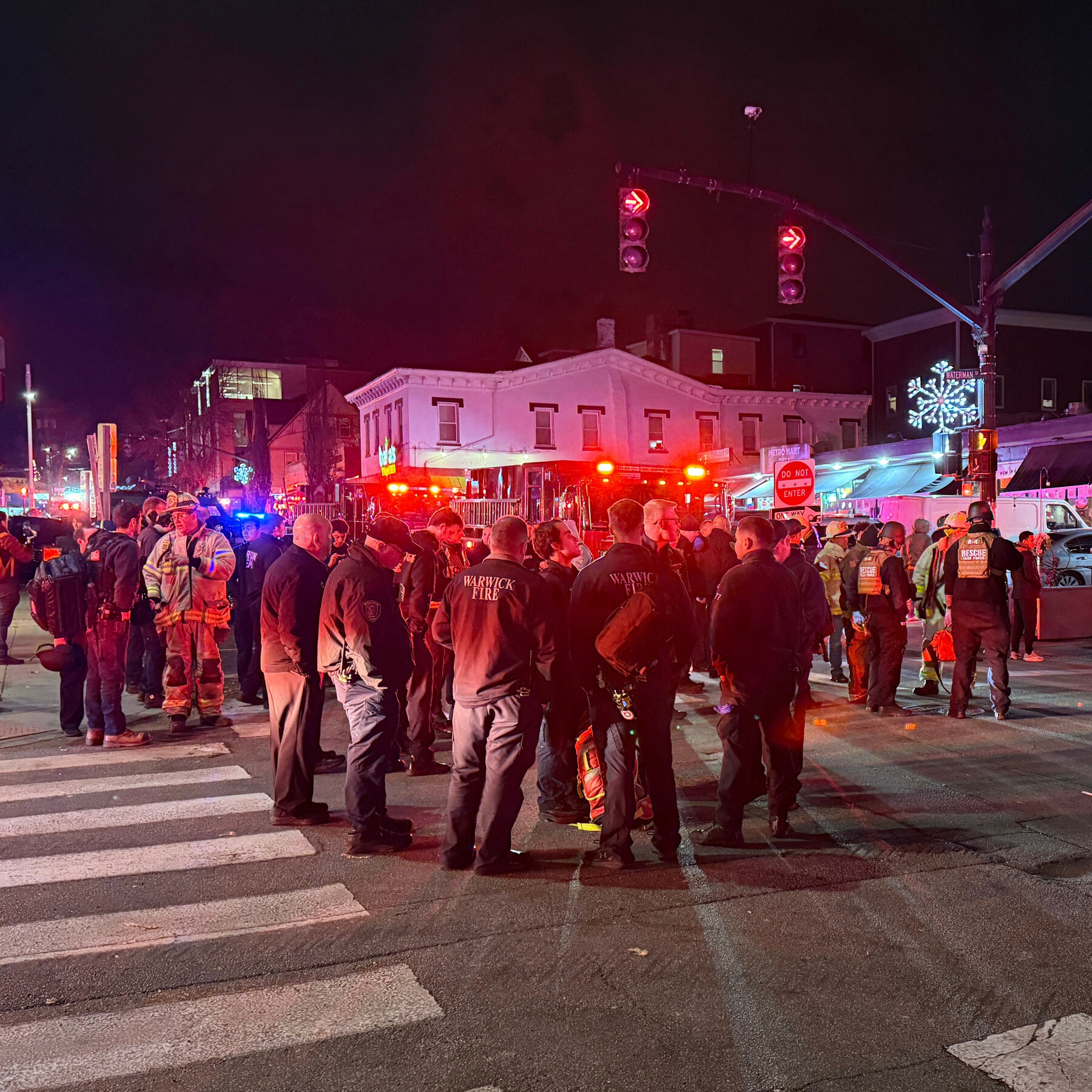 Witnesses describe an anxious campus as news of a shooting spread and police arrived.