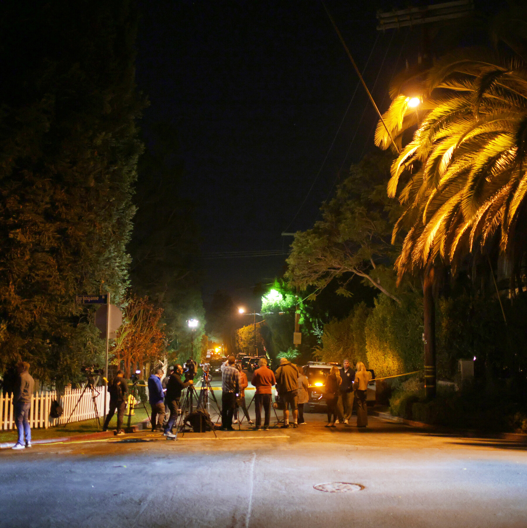 Brentwood, where the Reiners lived, is a wealthy enclave popular with celebrities.