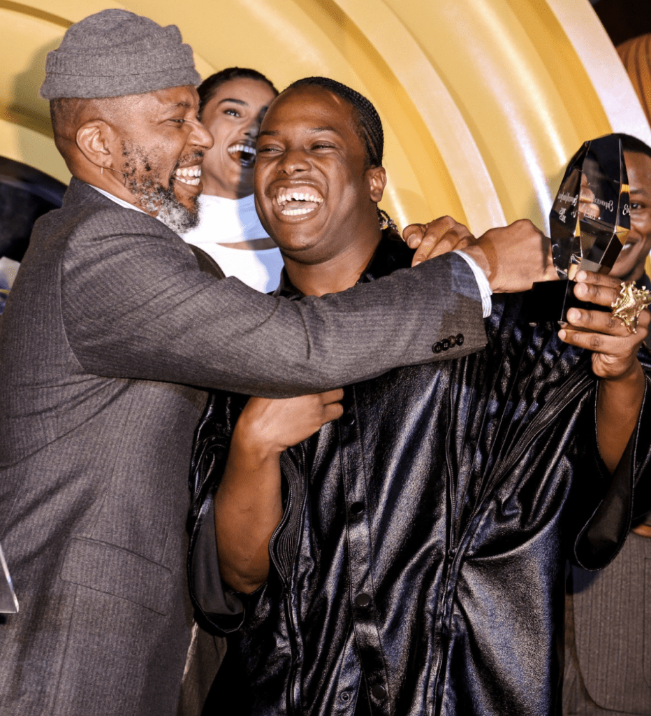 Fashion crowns Daveed Baptiste with top award, capping a journey woven in culture