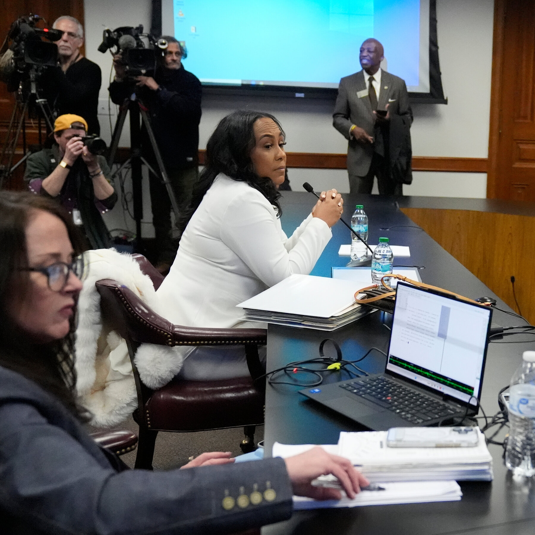 Fani Willis Calls Trump and Allies ‘Criminals’ in Hearing Before Georgia Senate Committee
