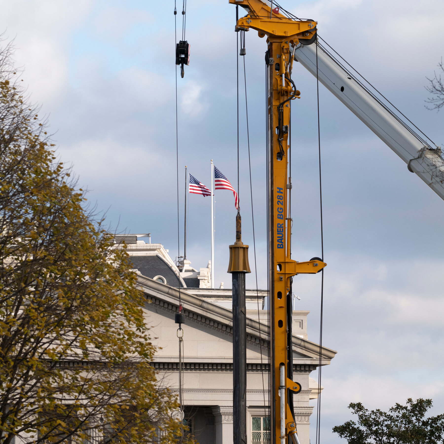 Judge Says He Will Not Immediately Halt Trump’s Ballroom Project