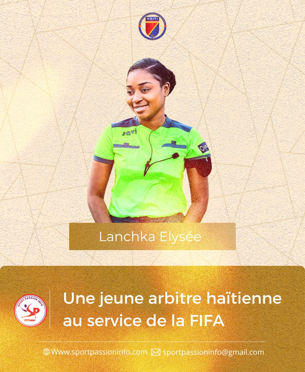 Mondial 2026 : Lanchka Elysée, une arbitre haïtienne aux portes de la scène mondiale