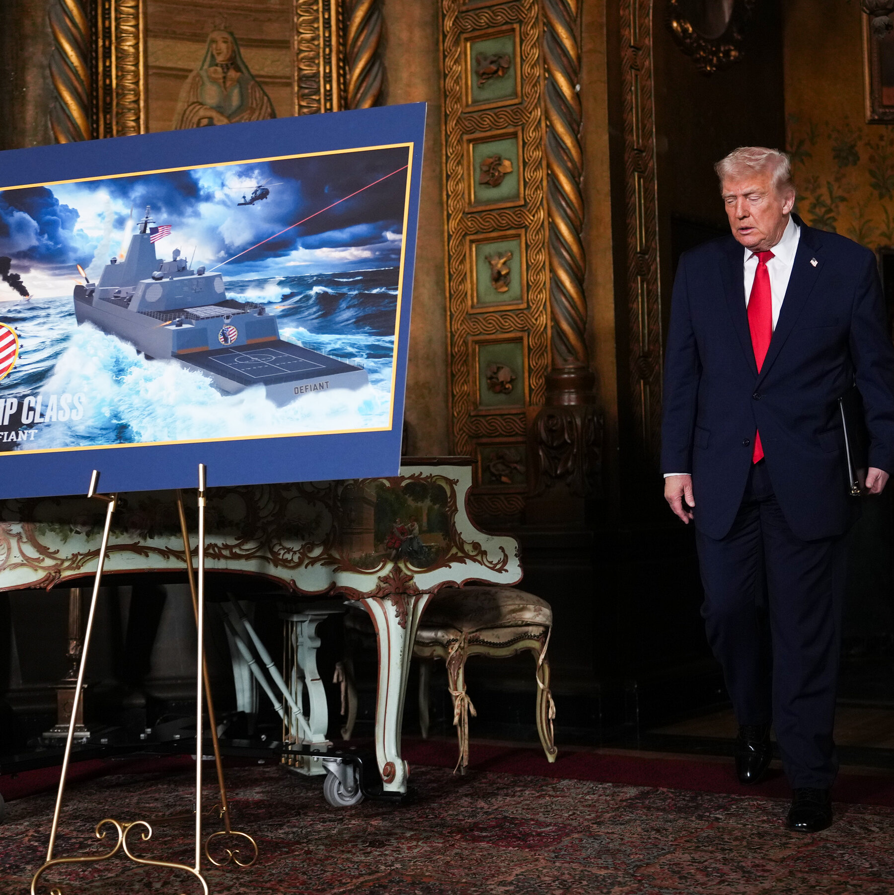 Trump Announces New ‘Trump Class’ of Warships