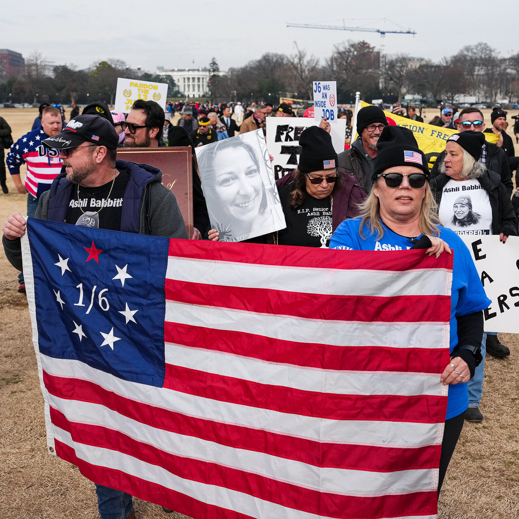 Pardoned Jan. 6 Rioters Rally and Demand More from Trump