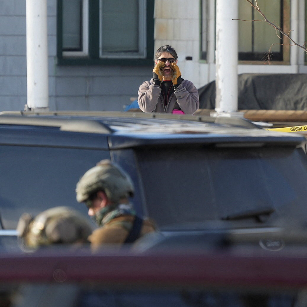 Horns, Whistles and Then Gunfire on a Minneapolis Street