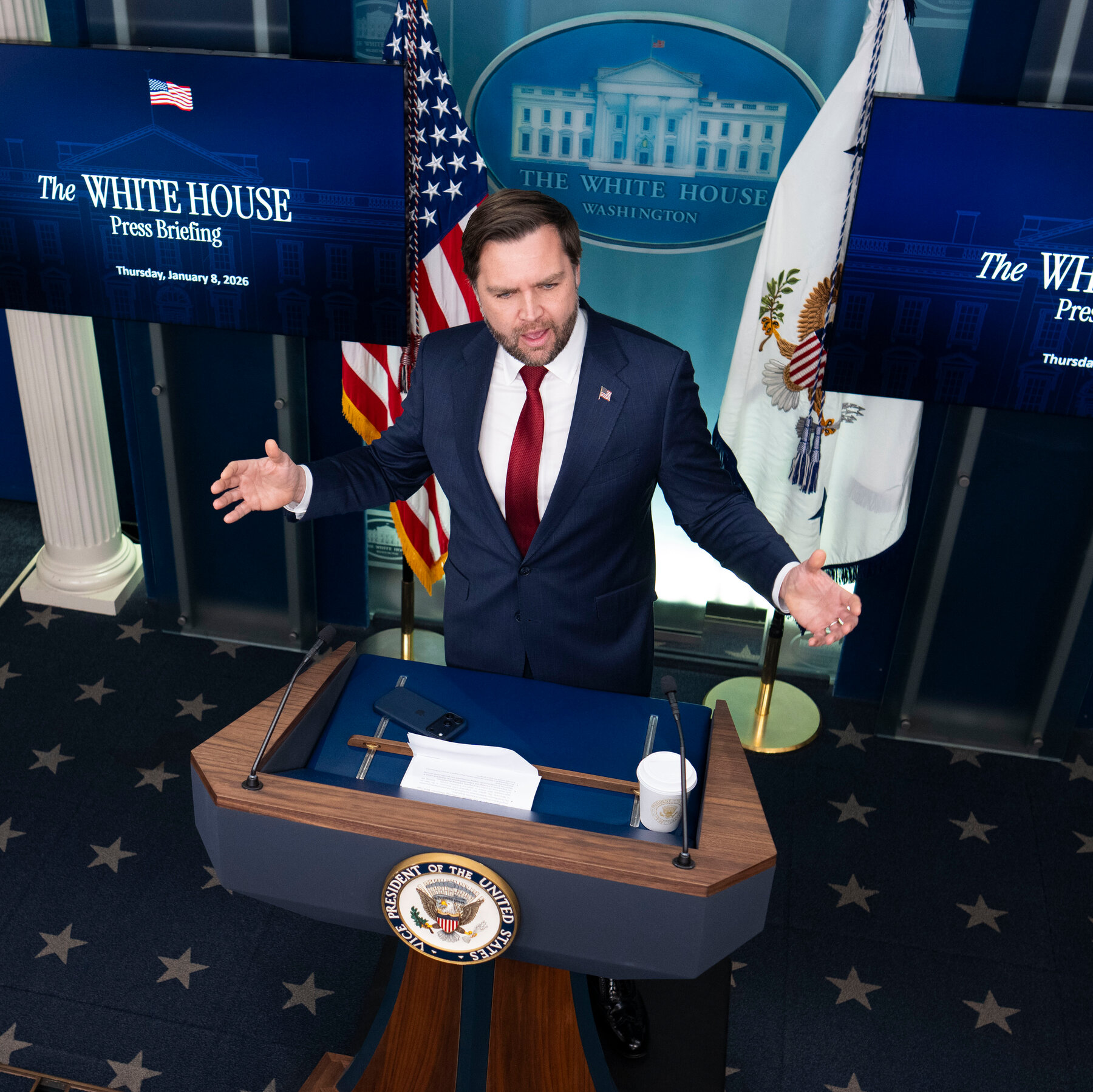 Vance Announces New Justice Dept. Fraud Post to Be ‘Run Out of the White House’