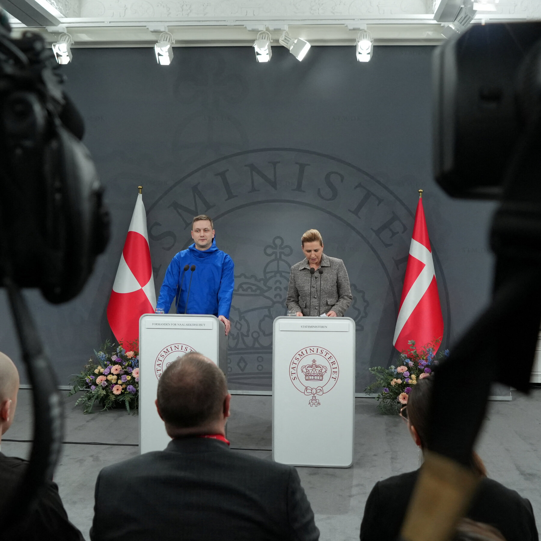 Before White House Meeting, Greenland’s Leader Says Island Would Choose Denmark Over U.S.