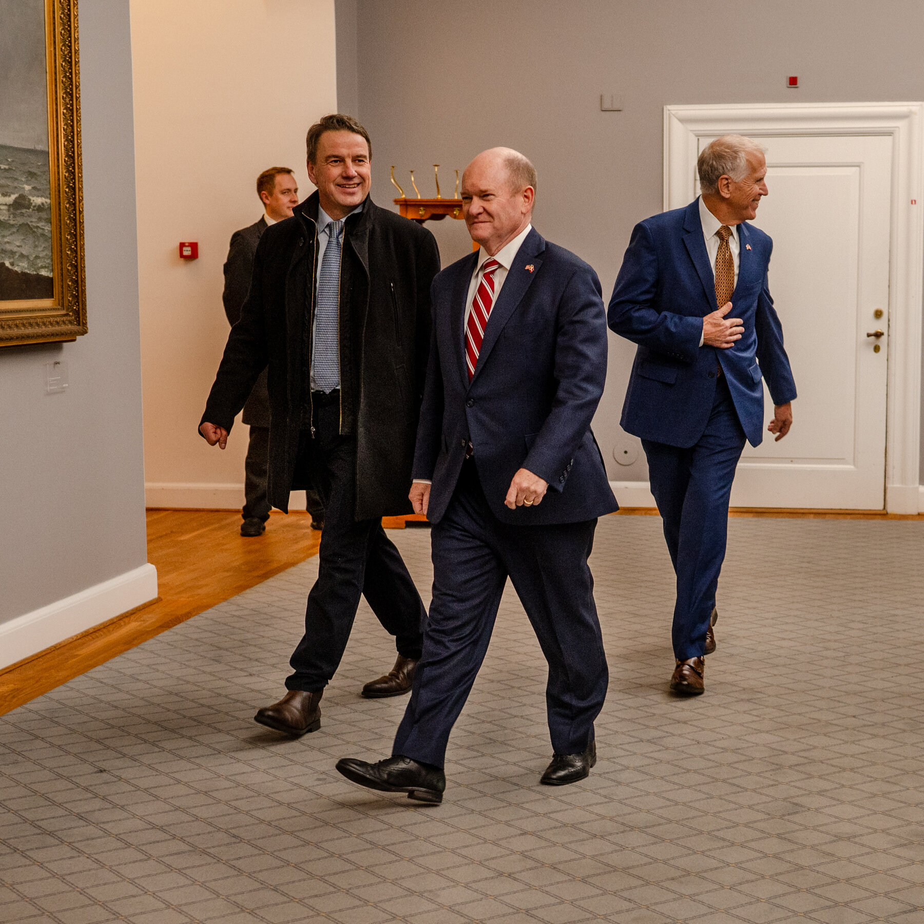 U.S. Lawmakers Meet With Danish Prime Minister on Greenland