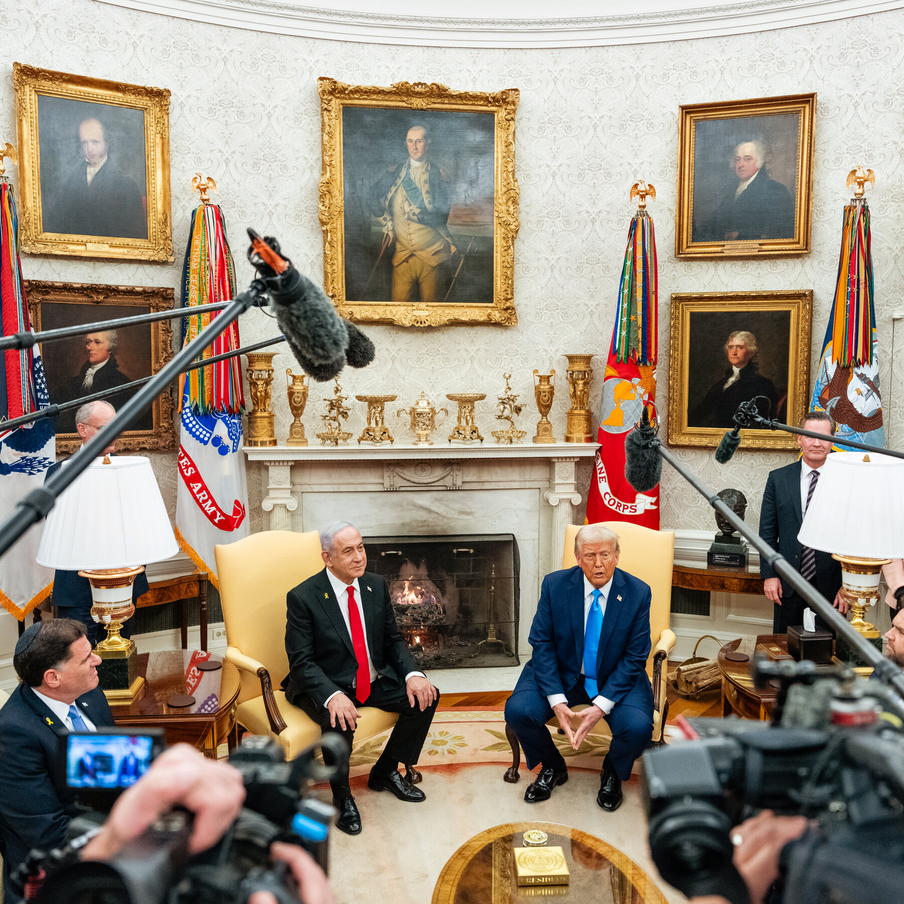 How Trump Flexes Power in White House Meetings With Zelensky and Others