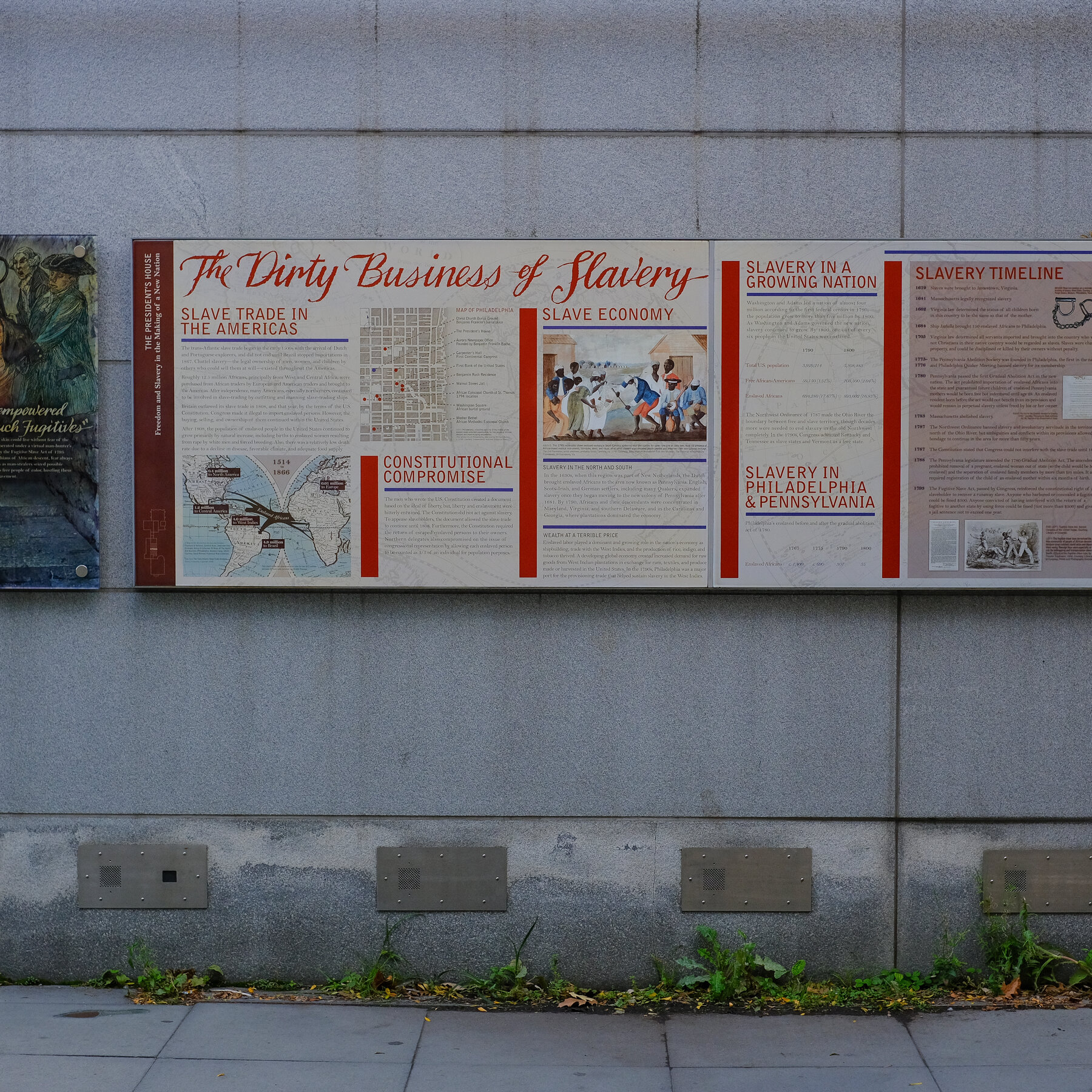National Park Service Dismantles Slavery Exhibit in Philadelphia