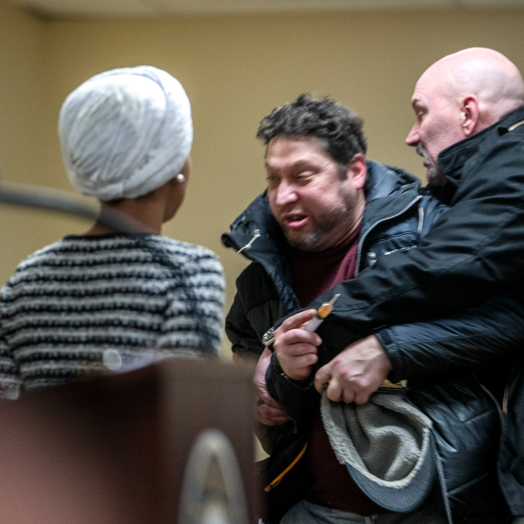 Man Tackled After Rushing Ilhan Omar at Town Hall in Minneapolis