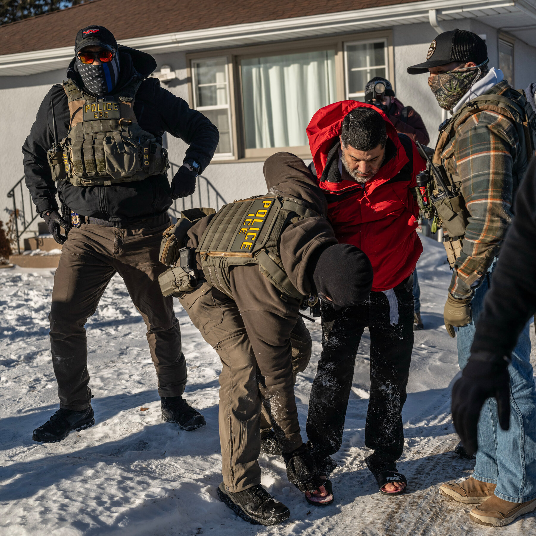 Trump Administration Denies That Coercion Is at Heart of Minnesota ICE Surge