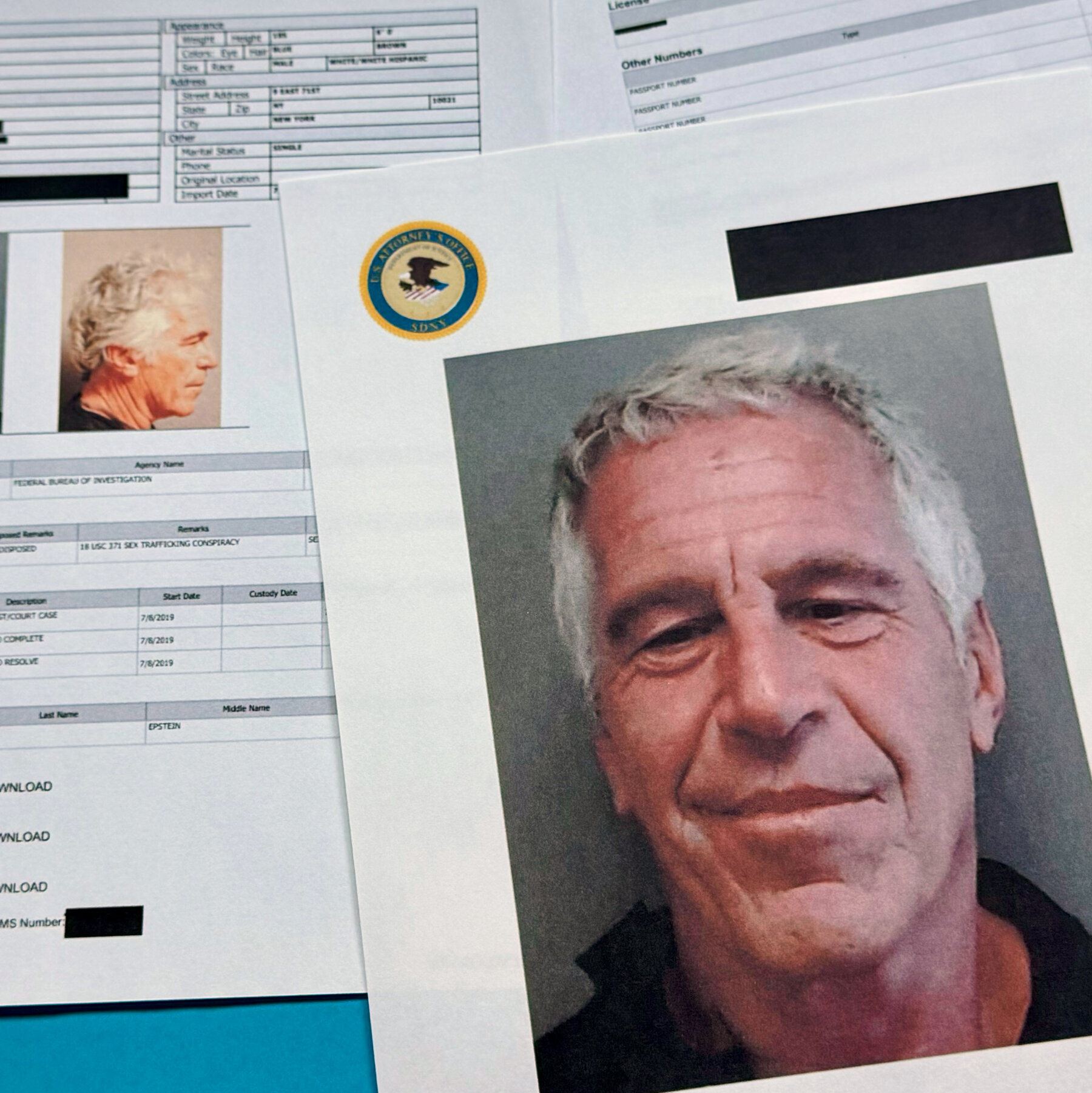 Epstein Documents Include Many Uncorroborated Tips